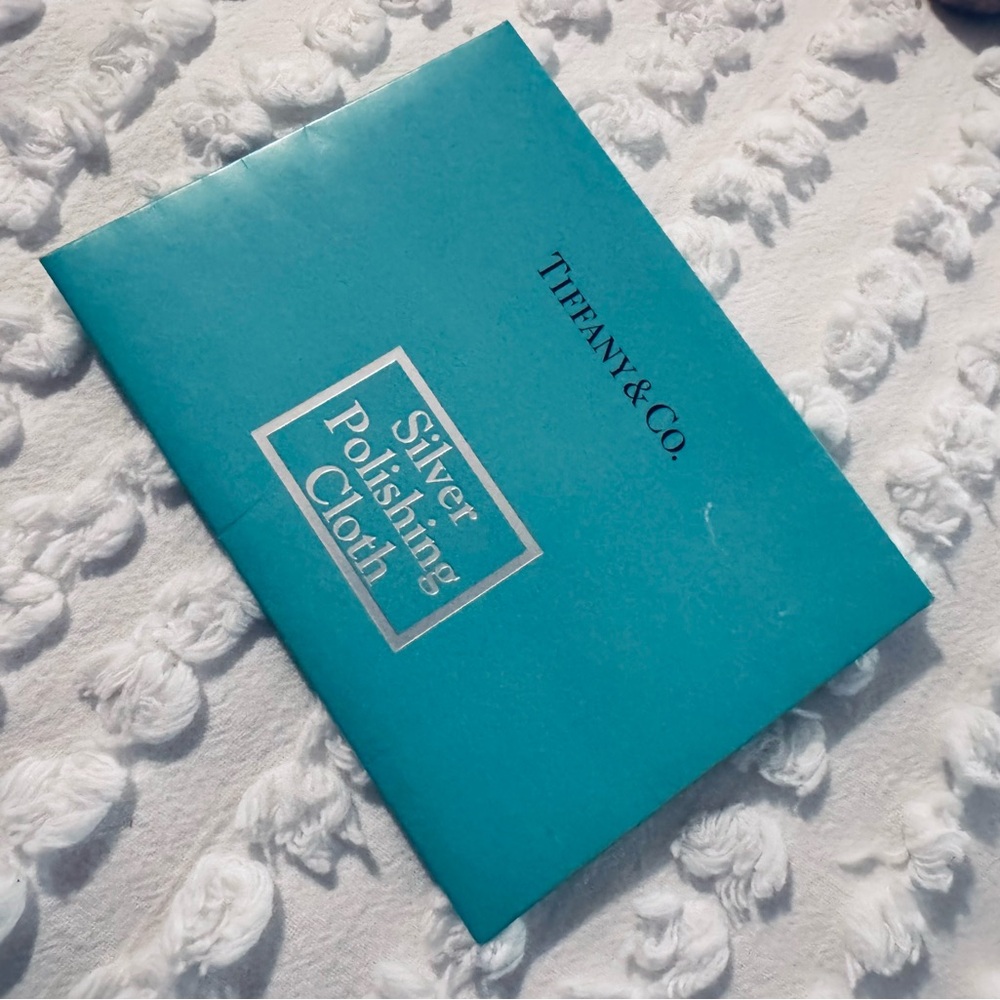 Tiffany & Co. Teal Silver Polishing Cloth